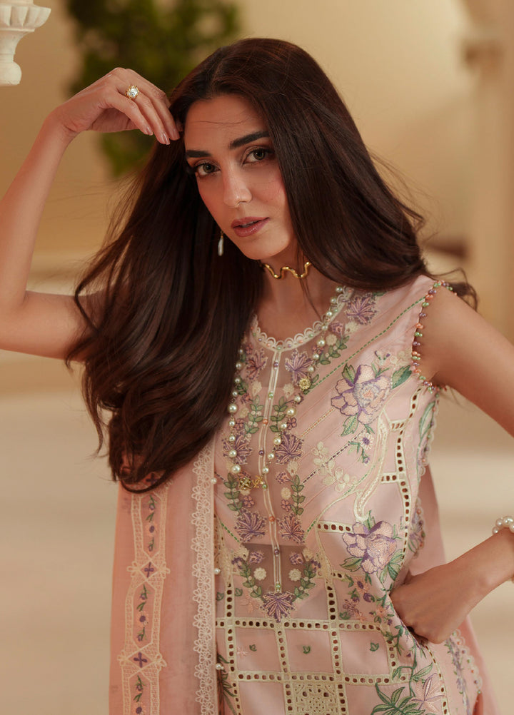 Mashriq by Bin Ilyas Unstitched Embroidered Lawn 3 Piece Suit BI26UML D111B - Festive Collection