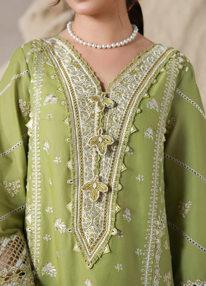 Saagar by Aabyaan Unstitched Embroidered Luxury Lawn 3 Piece Suit ABY26USL AL-8 Maya - Festive Collection