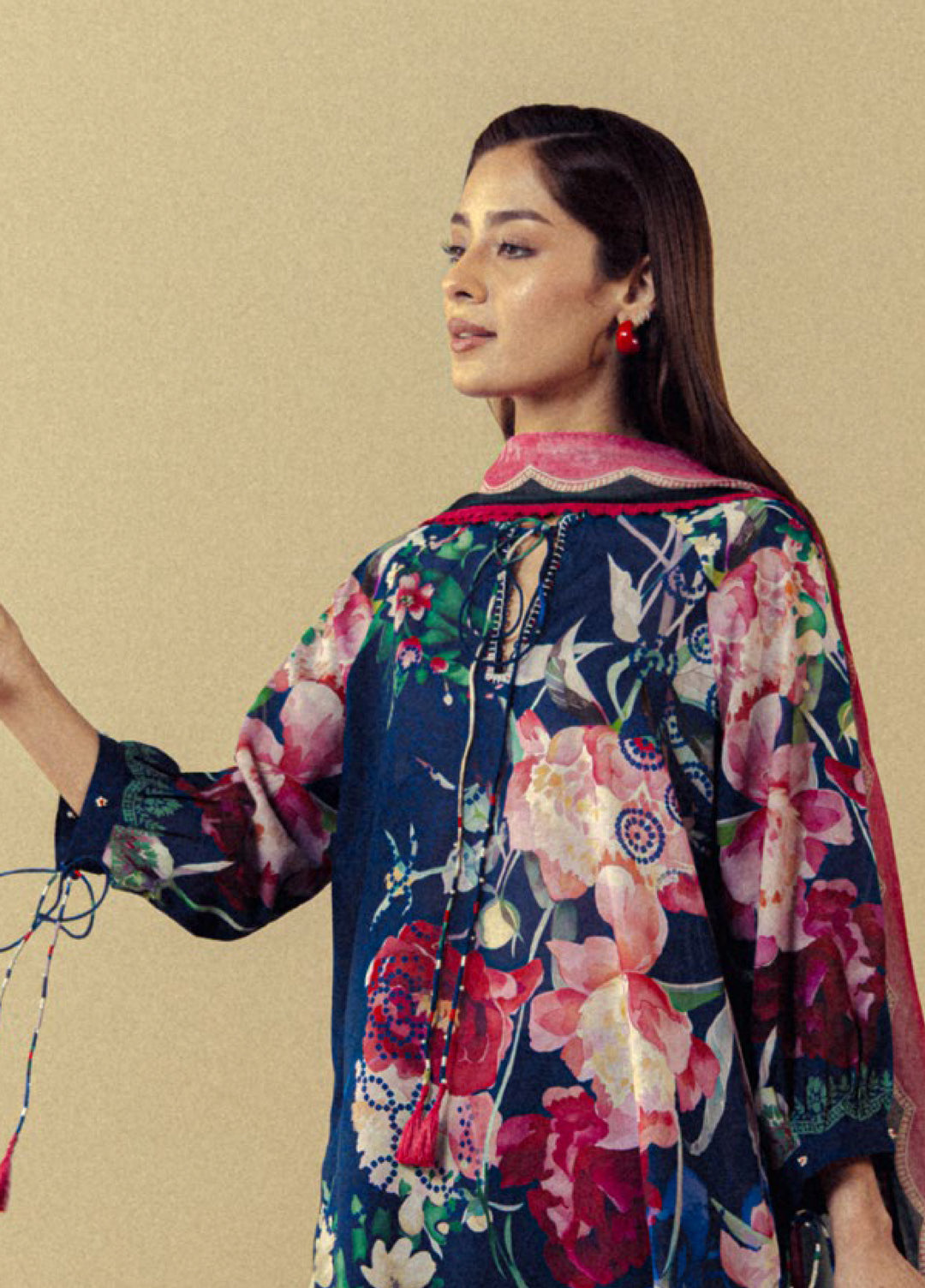 Coco by Zara Shahjahan Unstitched Printed Lawn 3 Piece Suit CZS26UPL AVENA-3A - Summer Collection