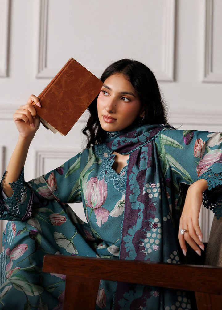 Kaya by Daria Unstitched Embroidered Karandi 3 Piece Suit DN26UKK DA-129 - Casual Collection