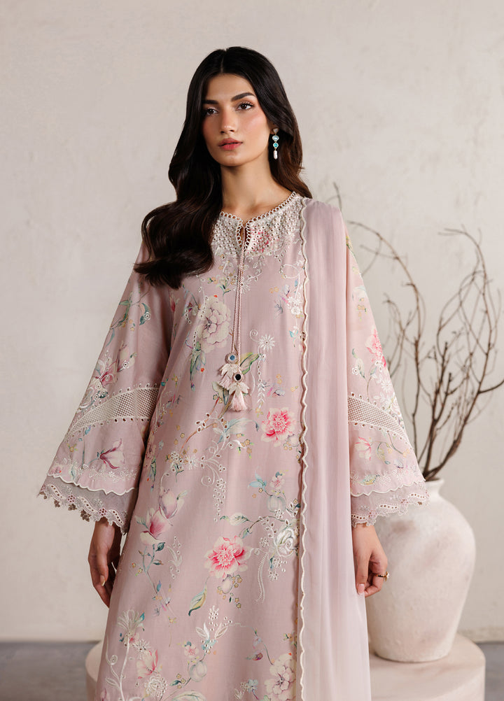 Iznik Unstitched Embroidered Lawn 3 Piece Suit IZ26ULF IBE-12 - Festive Collection