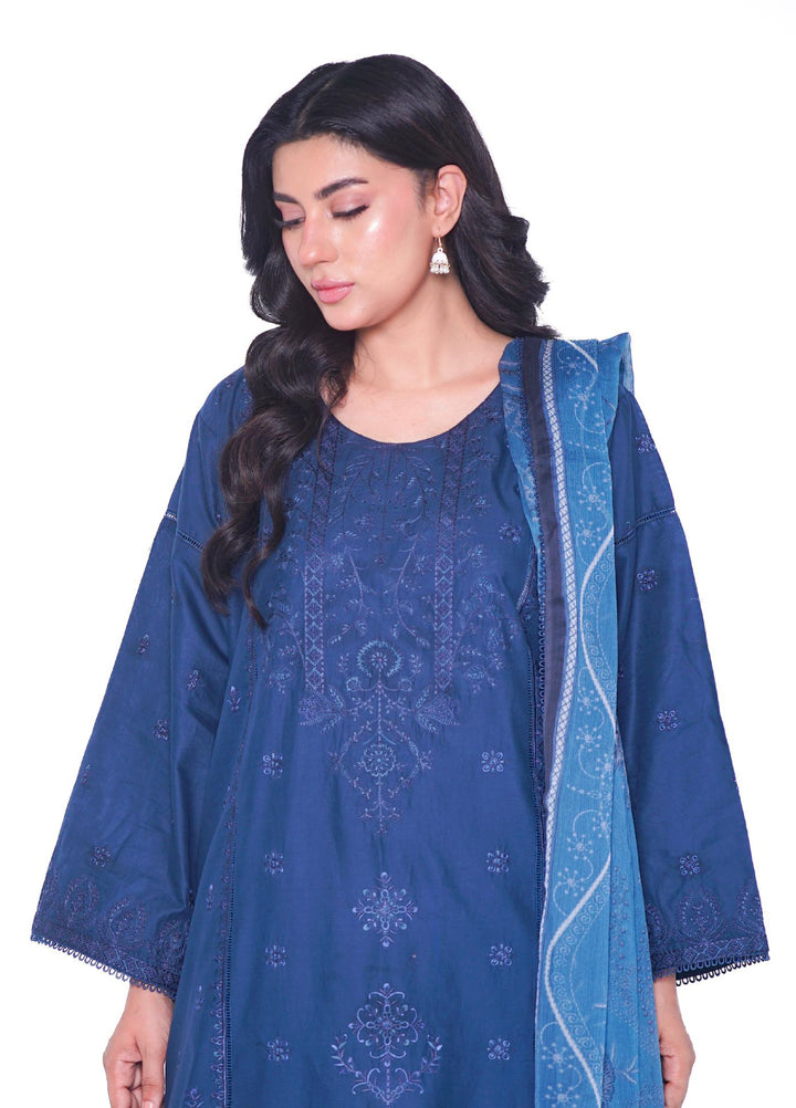 Ileen by naba bilal RTW Embroidered Lawn 3 Piece Suit IN26REL Amilia - Casual Collection