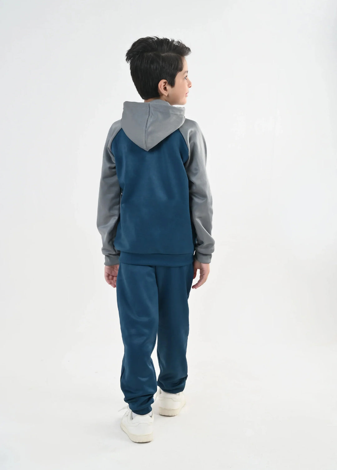 IQ Exclusive Kids Track Suit Fleece 2 PieceAzure Mist Tracksuit-Unisex Kids - Winter Collection
