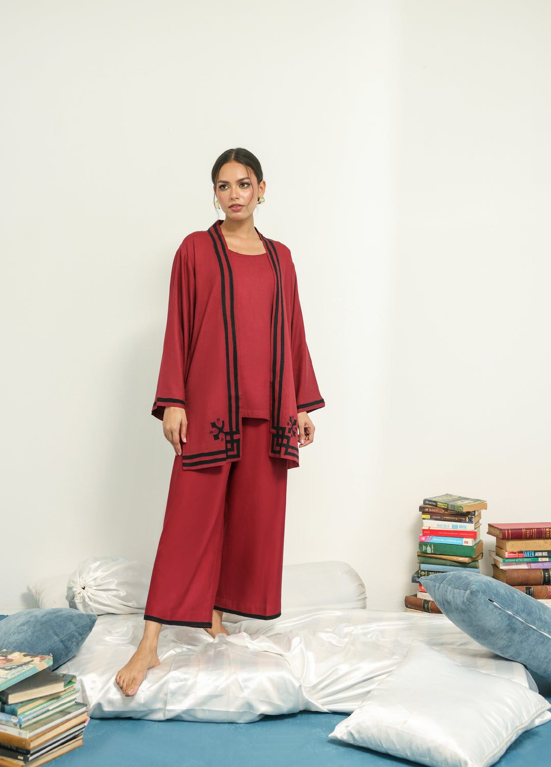 Pret Essentials by Sahar Pret Embroidered Viscose 2 Piece AWMT-AA-04 - Winter Collection