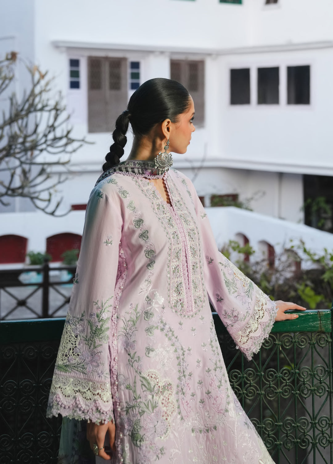 Ek Fasana by Kahf Premium Unstitched Embroidered Luxury Lawn 3 Piece Suit KHF26UFL KLB 4A MEHAK - Festive Collection