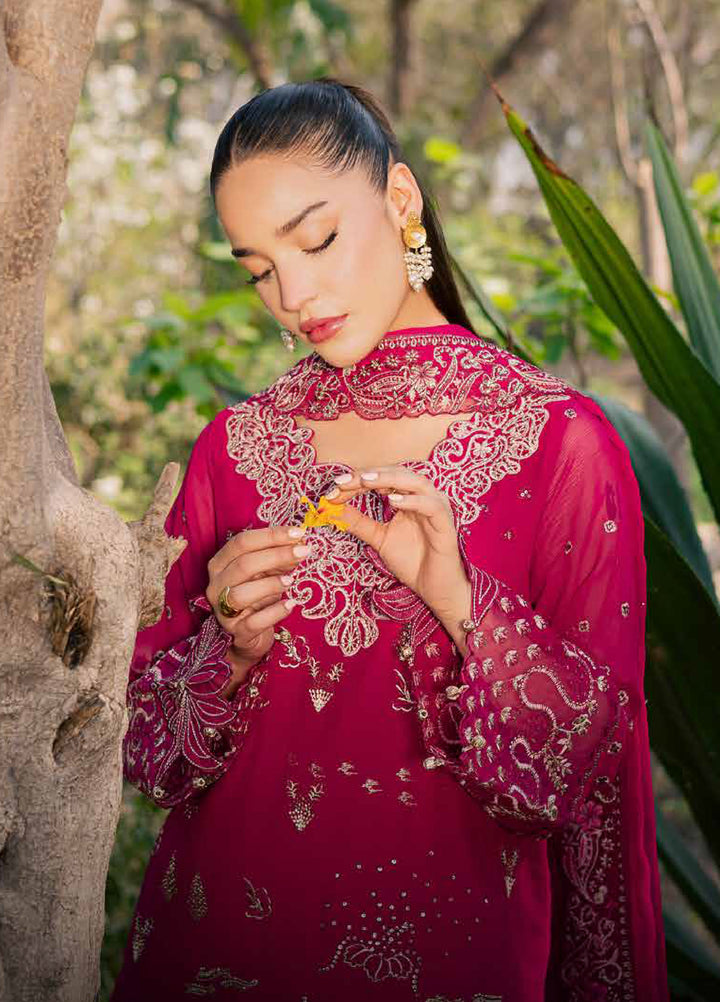 Heirloom by Daria Unstitched Embroidered Chiffon 4 Piece Suit DC26UCH DA-58 - Festive Collection
