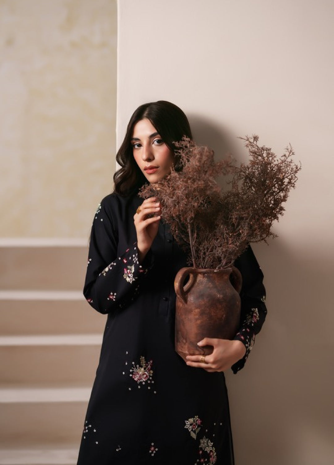 Neeshay Women RTW Embroidered Lawn 2 Piece Suit NSH26RL SB-18 - Casual Collection