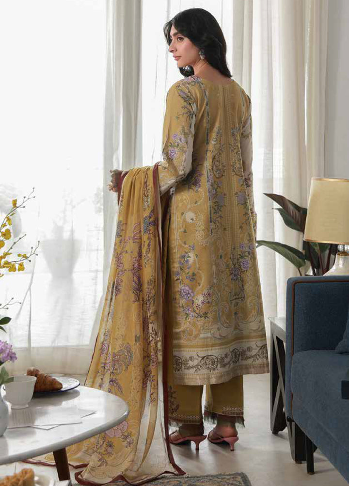 Delia by Gulaal Unstitched Embroidered Lawn 3 Piece Suit GL26UD D-7 Esme - Summer Collection