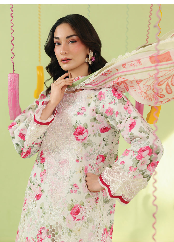 Anaya by Mahnur Unstitched Embroidered Lawn 3 Piece Suit MN26UALV AN2-19 - Festive Collection