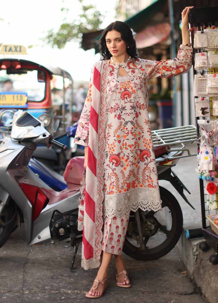 Signature by Charizma Unstitched Printed Lawn 3 Piece Suit CHR26USL CS6-01 - Summer Collection
