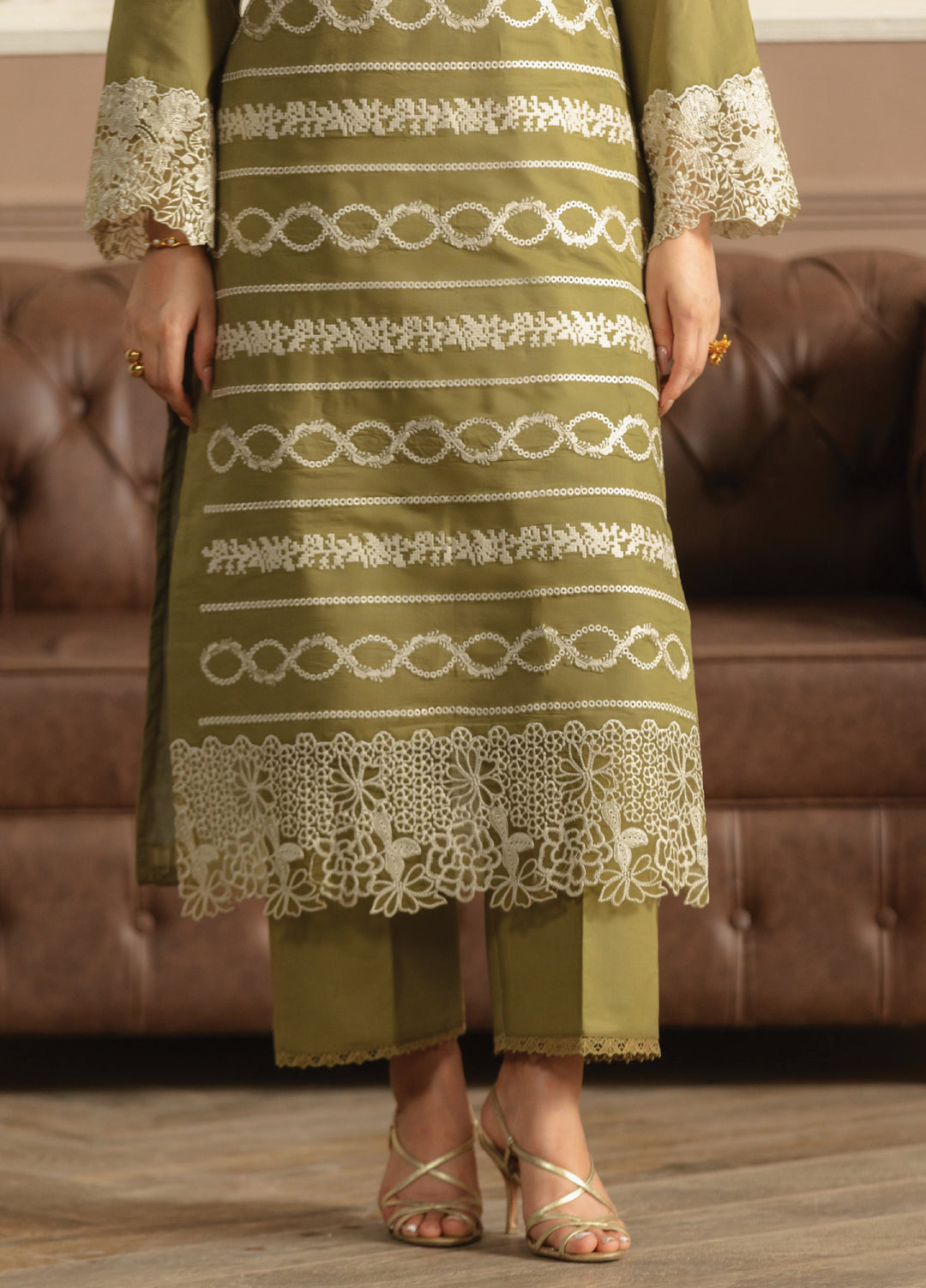 Noore by Ayleen Unstitched Embroidered Lawn 3 Piece Suit AY26ULN Mehwar - Eid Collection
