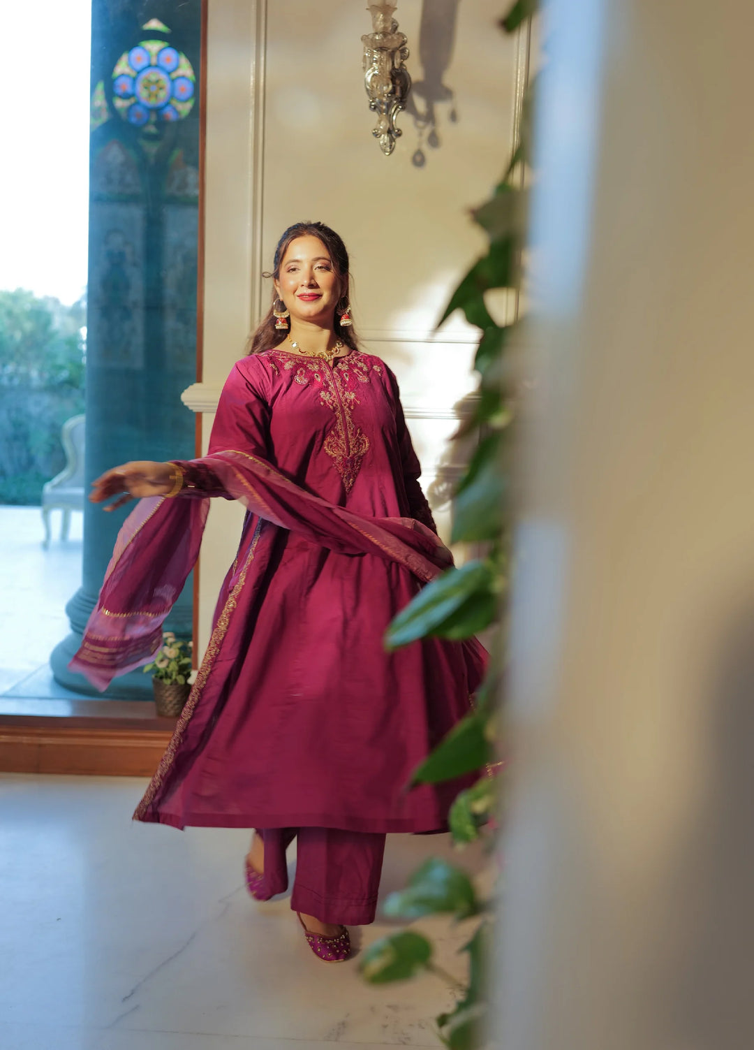 Omal by Komal Mera Eid Ka Jora Women Lawn 3 Piece Pret Suit Sanam - Festive Collection