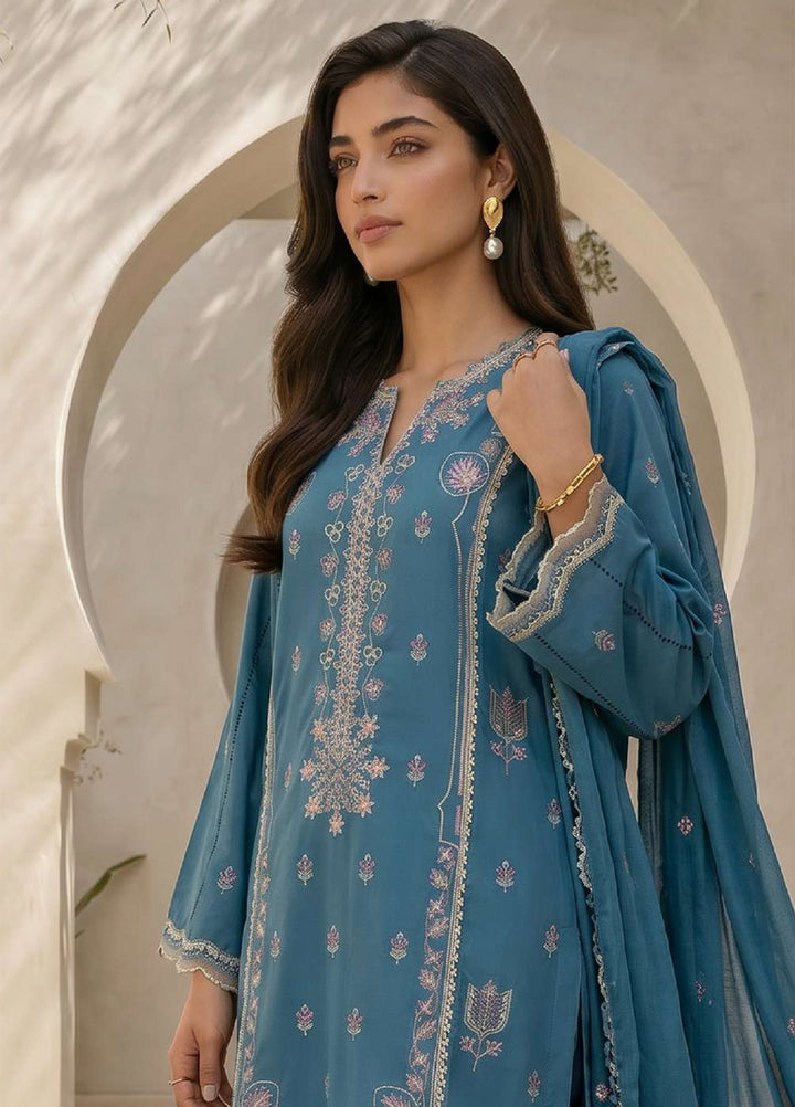 Zellbury Unstitched Embroidered Lawn 3 Piece Suit ZB26UVIII WUS26E30905 - Casual Collection