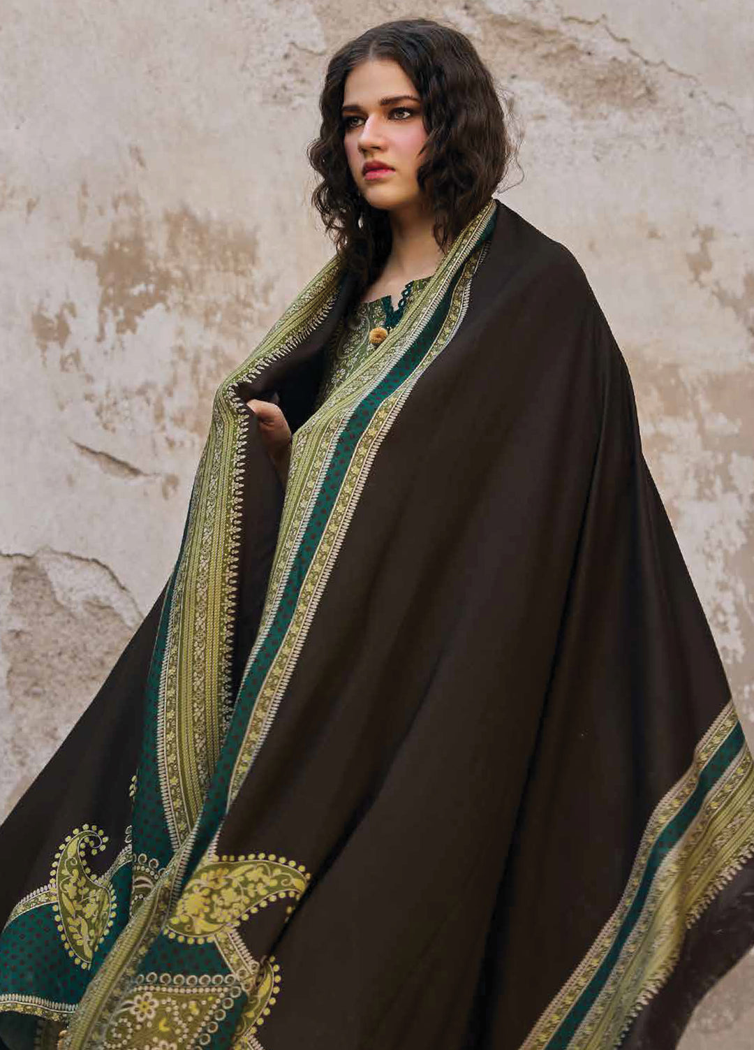 C Prints by Charizma Unstitched Linen Printed Suits 3 Piece CRZ25PL CPW5-24 - Winter Collection