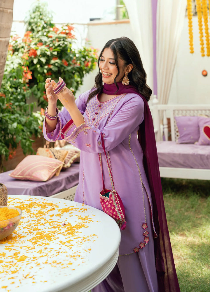 Omal by Komal Pret 3 Piece Dobby Suit Naaz- Festive Collection