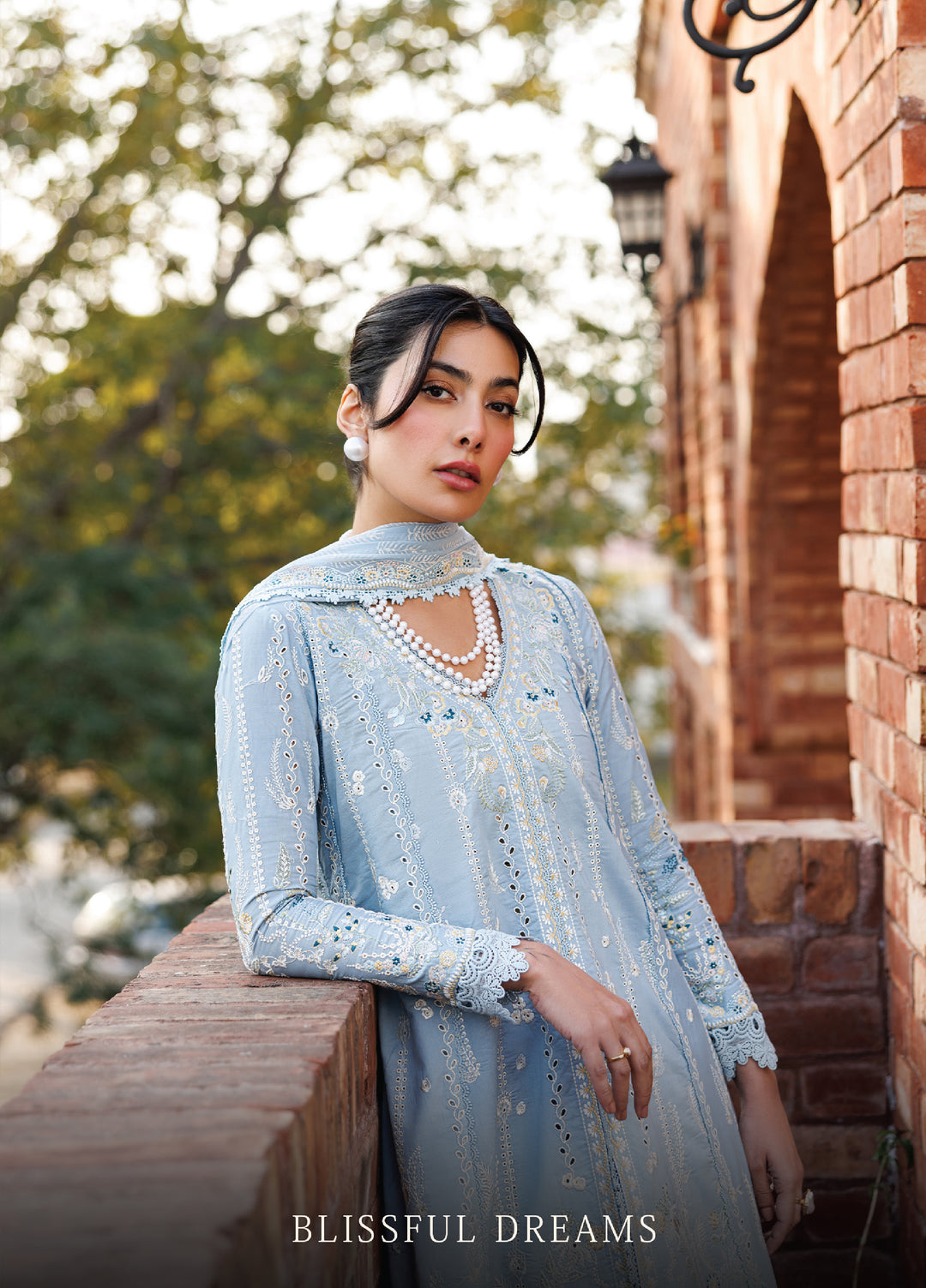 Mirabelle by Emaan Adeel Unstitched Embroidered Luxury Lawn 3 Piece Suit EA26UML D7 Blissful Dreams - Festive Collection