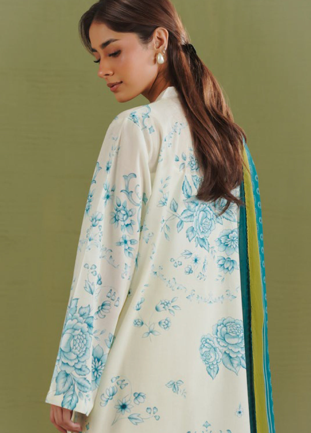 Coco by Zara Shahjahan Unstitched Printed Lawn 3 Piece Suit CZS26PS ZCP-26 02 A - Summer Collection