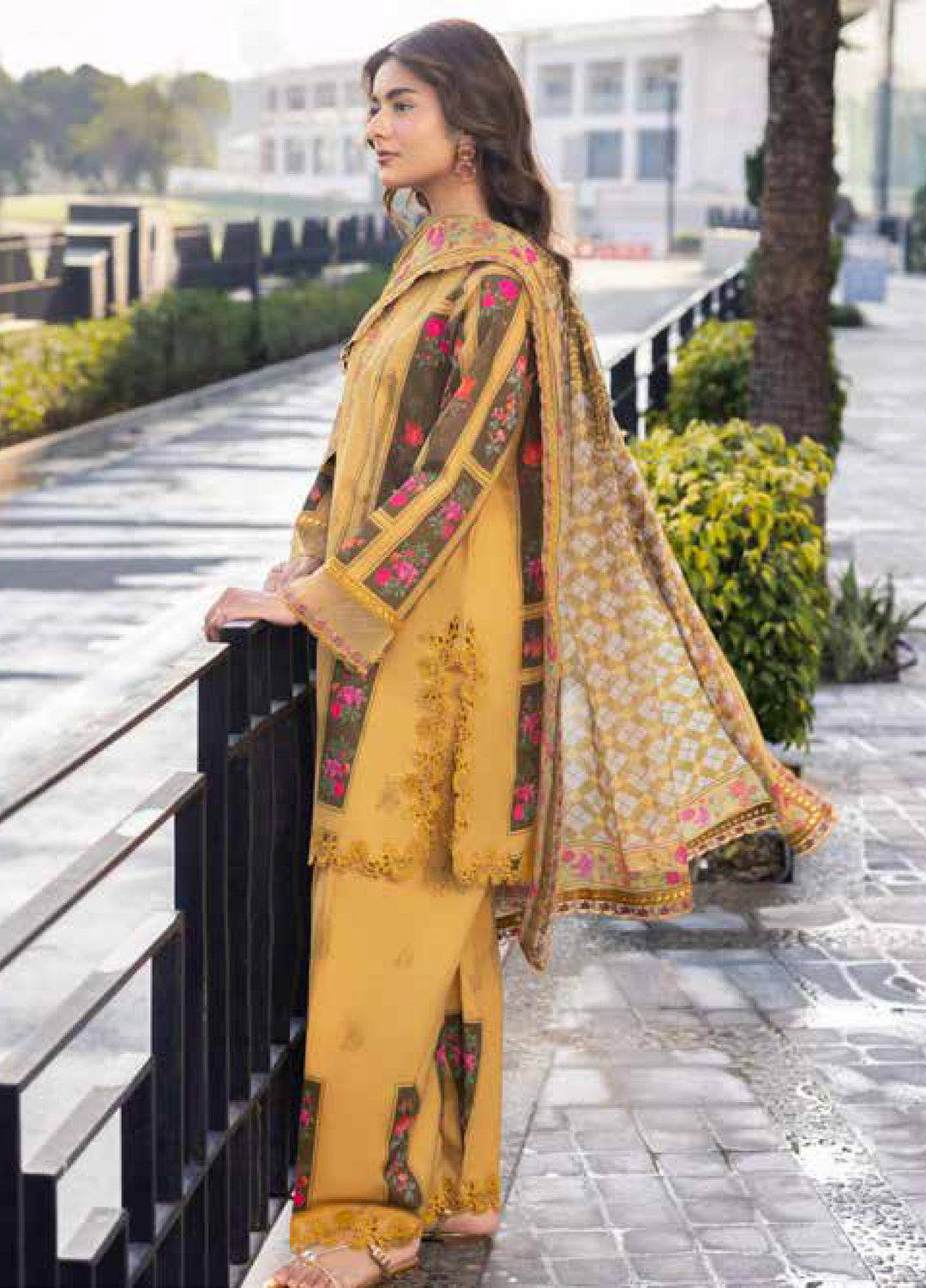 Aniiq by Charizma Unstitched Embroidered Lawn 3 Piece Suit CHR26UAL AN6-03 - Summer Collection