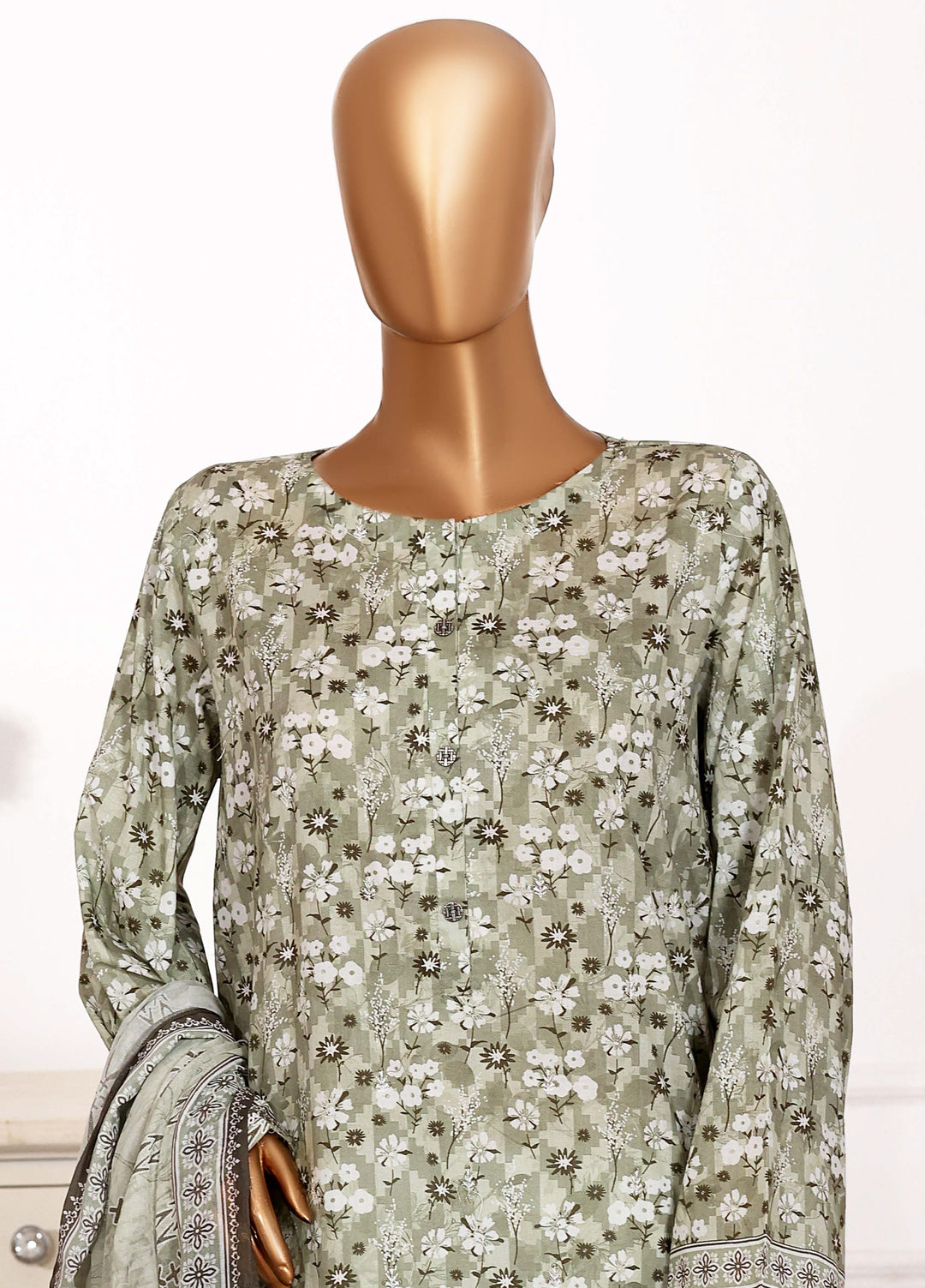 Hz Textiles RTW Cutwork Kari Printed Lawn 3 Piece Suit HZ26ULC CPE-3P-020 - Summer Collection