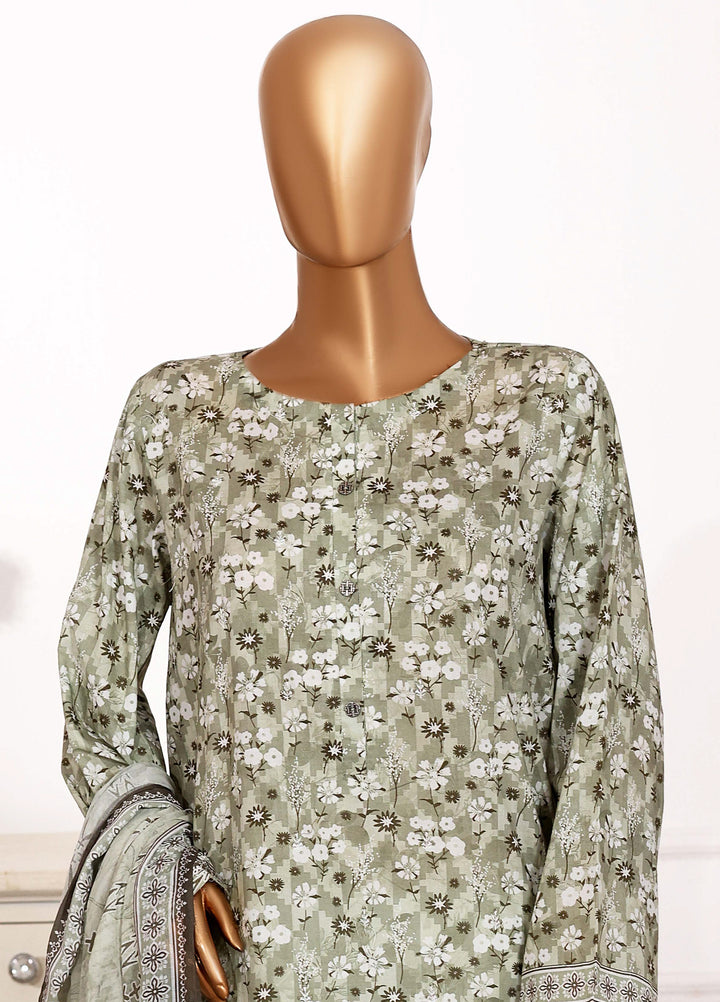 Hz Textiles RTW Cutwork Kari Printed Lawn 3 Piece Suit HZ26ULC CPE-3P-020 - Summer Collection