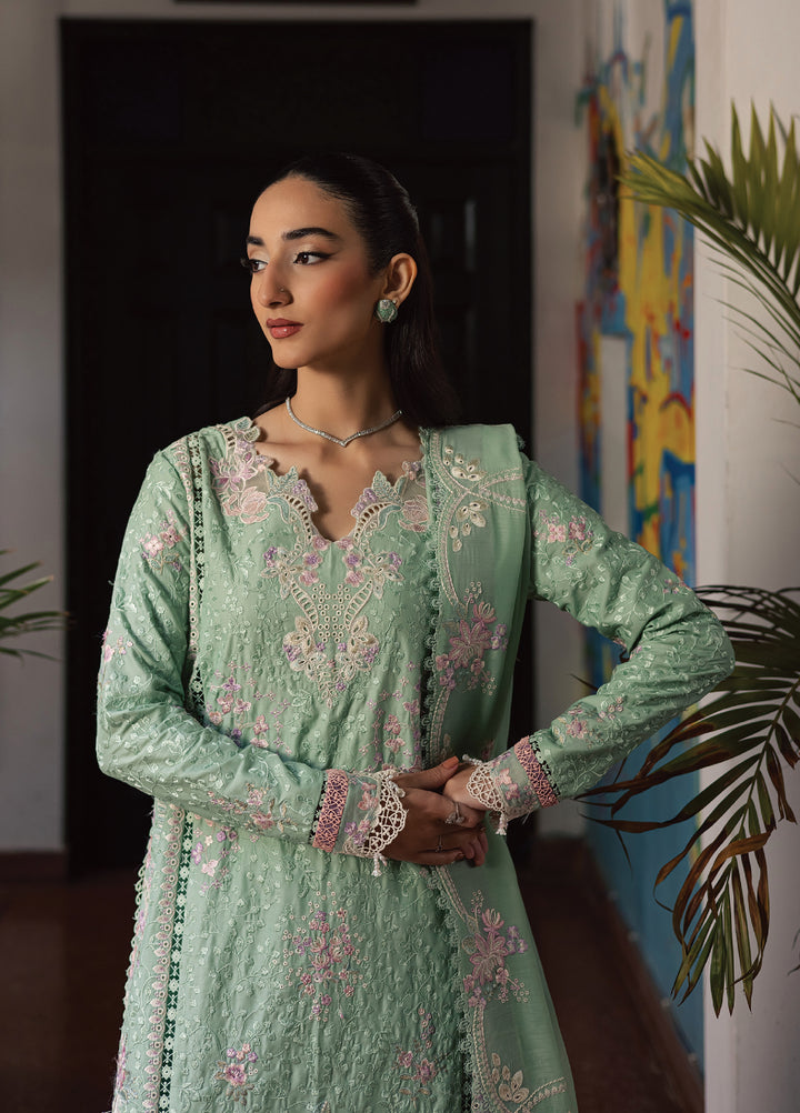 Celia by Zarposh Unstitched Embroidered Luxury Lawn 3 Piece Suit ZR26UCL MIREYA - Festive Collection