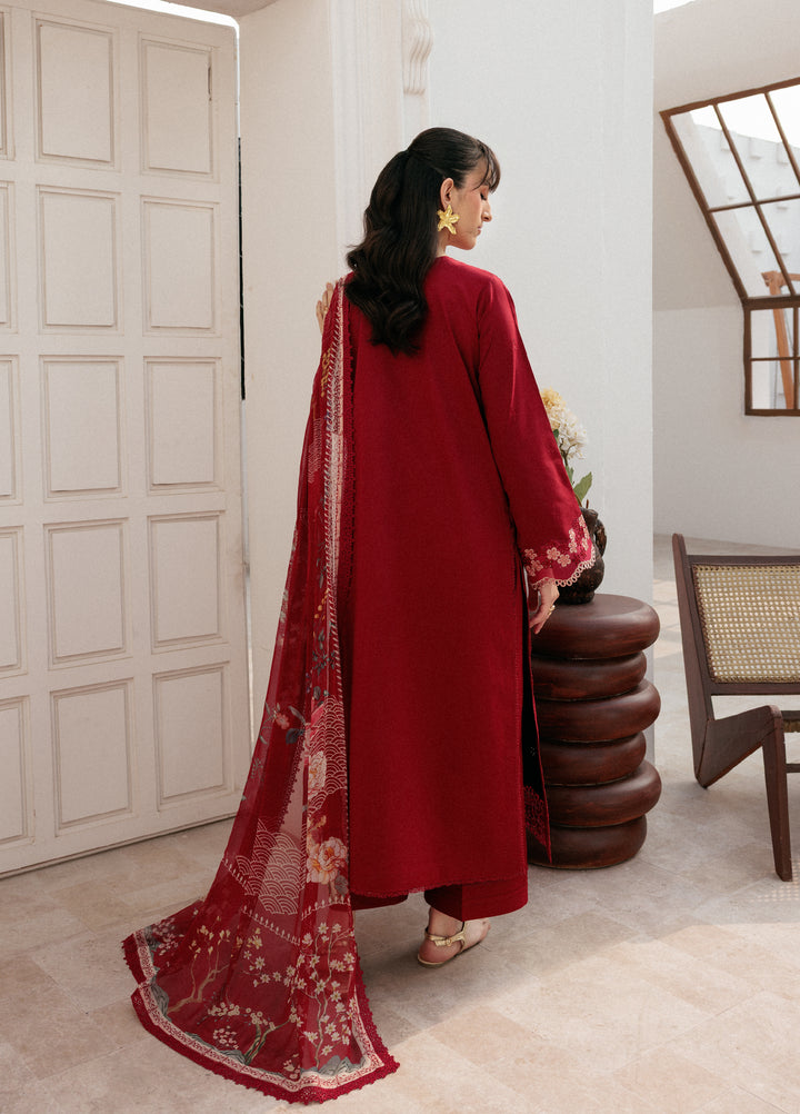 Zync by Florent Untitched Lawn Embroidered 3 Piece Suit FL26UZ FZ-7A - Summer Collection