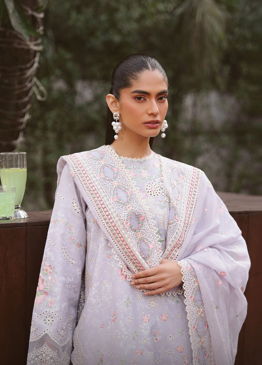 Serein by Ayzel Unstitched Embroidered Lawn 3 Piece Suit AAF26USL Sorea - Eid Collection