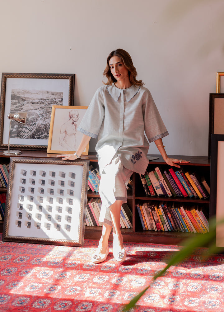 Pret Essentials by Sahar Pret Embroidered Khaddar 2 Piece AWSK-RR-05 - Winter Collection