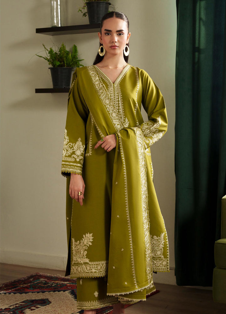 RajBari Women RTW Embroidered Lawn 3 Piece Suit RB26PLE Zimal (10) - Eid Collection