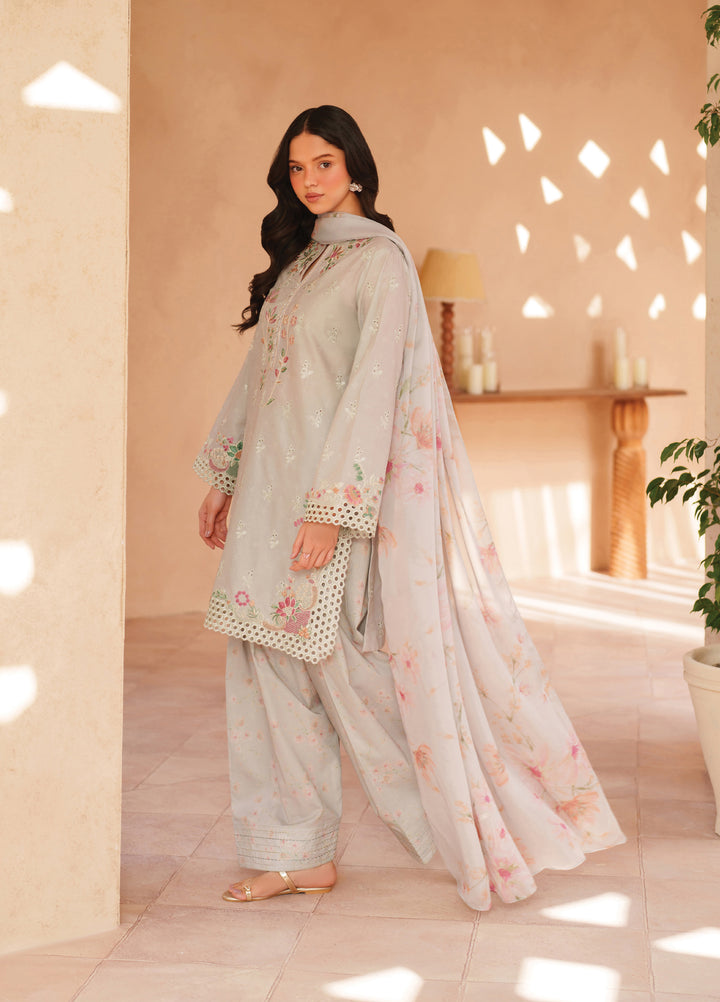 Iznik Unstitched Embroidered Lawn 3 Piece Suit IZ26ULE EL-12 - Eid Collection