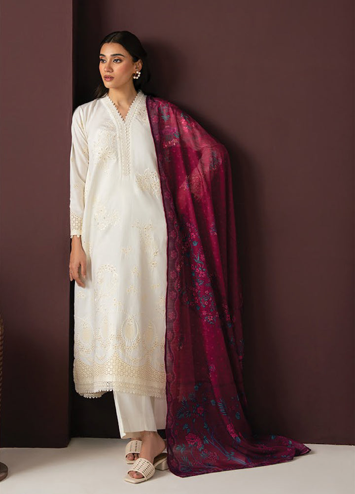 Namah by Xenia Formals Unstitched Embroidered Lawn 3 Piece Suit XF26UNL Scalar 04 - Festive Collection