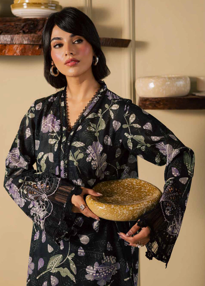 Ballerina by Nureh Unstitched Printed Chikankari Lawn 3 Piece Suit NU26UBL NU2-201 - Summer Collection