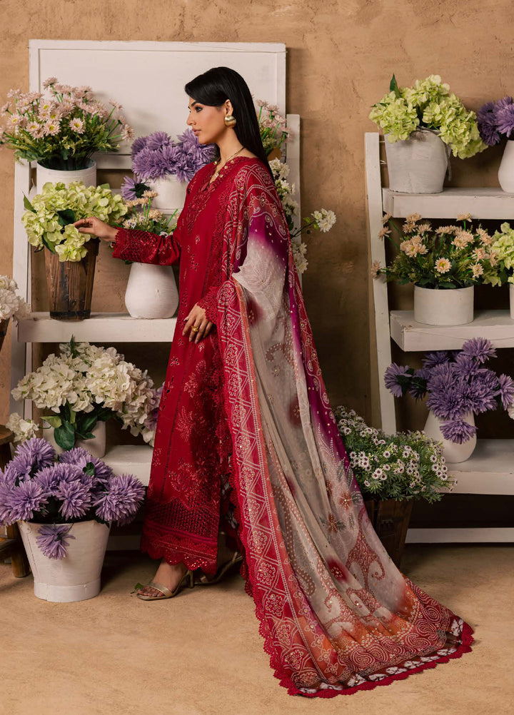 Bazar by Nureh Unstitched Embroidered Chikankari Lawn 3 Piece Suit NU26UBL NE-243 - Festive Collection