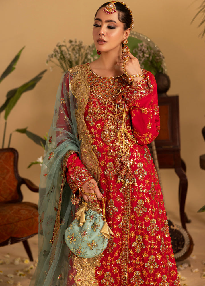 Sara Jahan Women RTW Embroidered Chiffon 3 Piece Suit SJ26RF SJ-1067 - Festive Collection