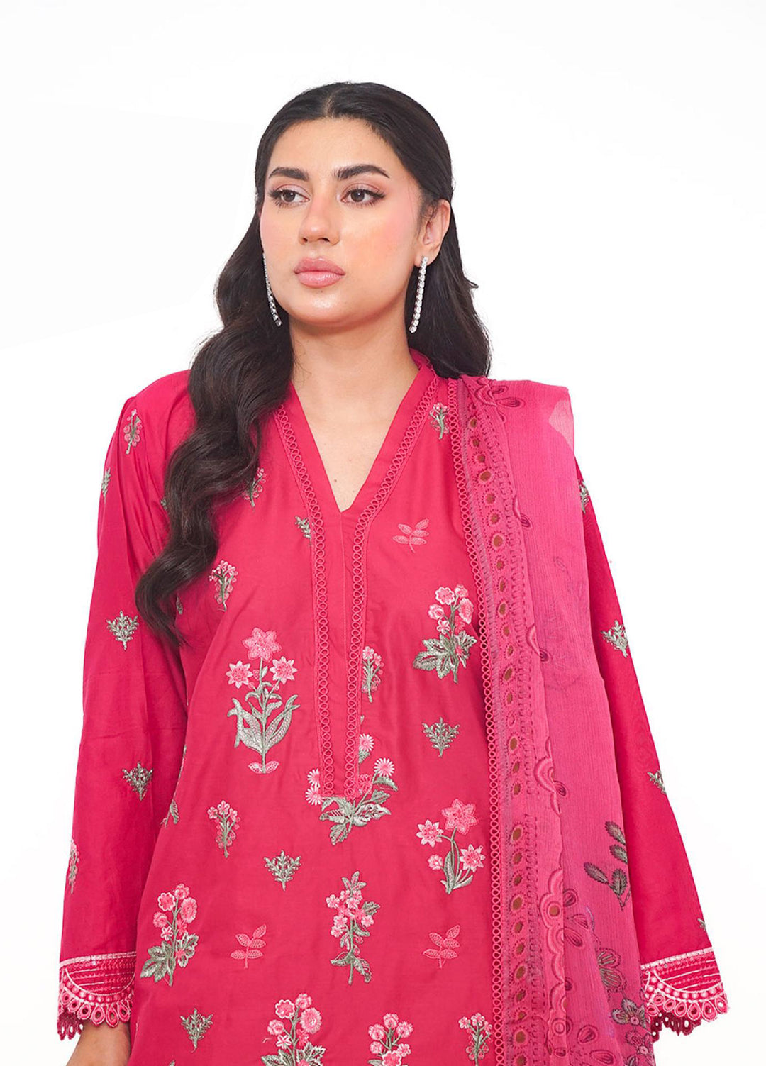 Ileen by naba bilal Unstitched Embroidered Lawn 3 Piece Suit IN26UEL ELIF - Casual Collection