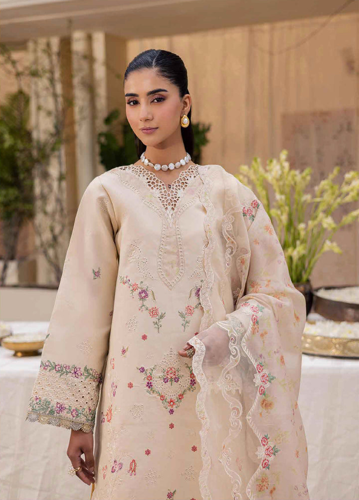Selene by RajBari Unstitched Embroidered Lawn 3 Piece Suit RB26USL Inara - Festive Collection