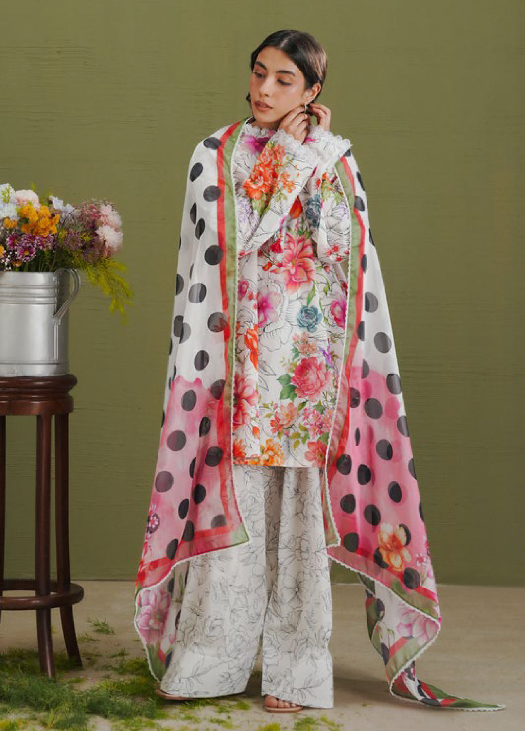 Coco by Zara Shahjahan Unstitched Printed Lawn 3 Piece Suit CZS26PS ZCP-26 09 A - Summer Collection