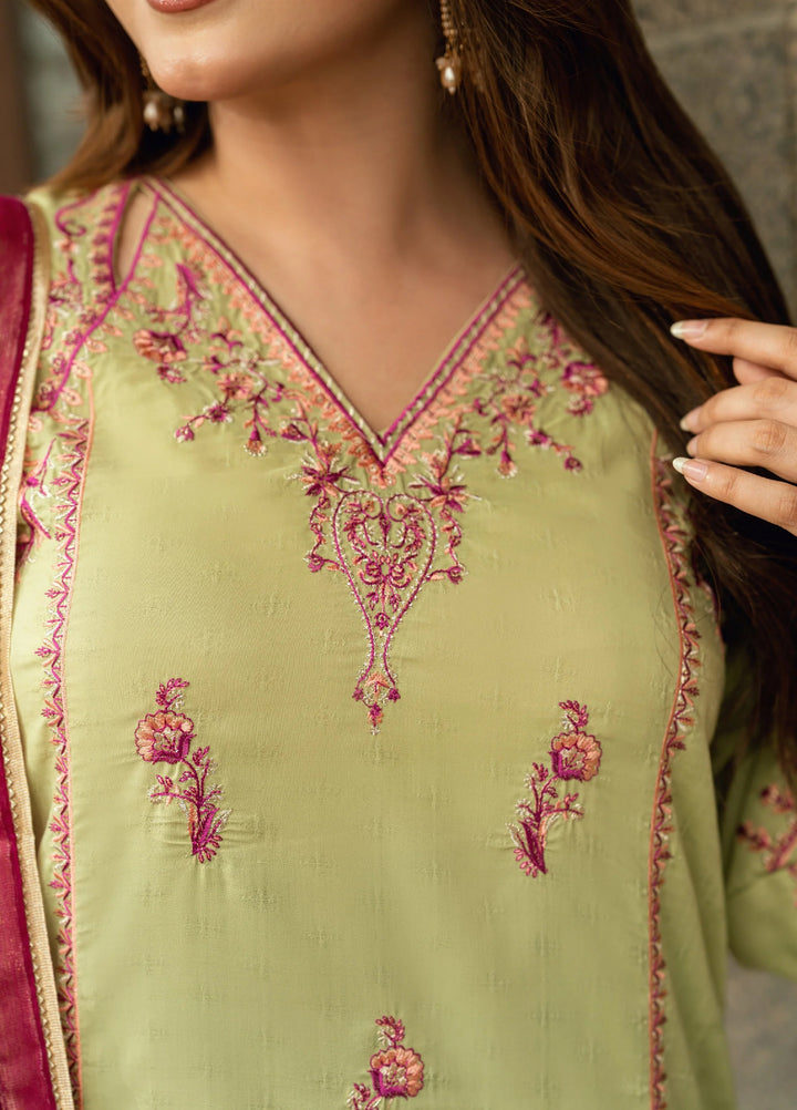 Omal by Komal Baat Paaki Women Dobby 3 Piece Pret Suit Seerat - Festive Collection