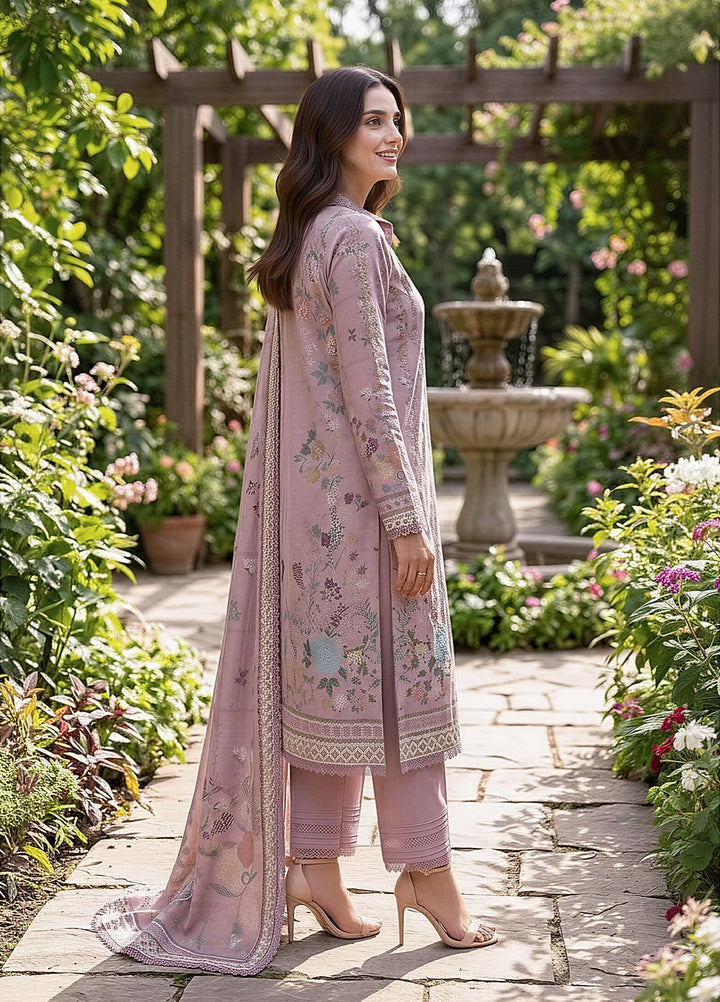 Zync by Florent Unstitched Printed Lawn 3 Piece Suit FL26UZPL FZ-02 - Summer Collection