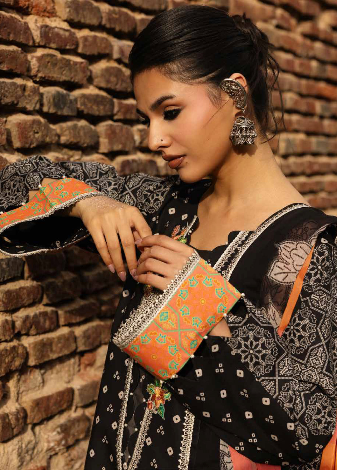 Chunri by Charizma Unstitched Embroidered Lawn 3 Piece Suit CHR26UCL CHN6-02 - Summer Collection
