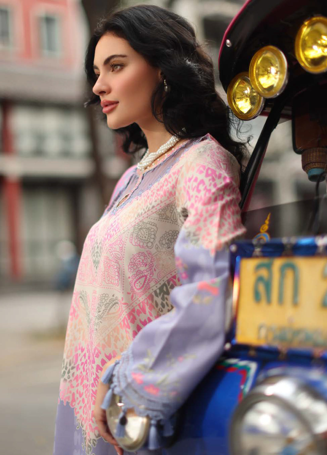 Combination by Charizma Unstitched Embroidered Lawn 3 Piece Suit CHR26UCL CC6-22 - Festive Collection