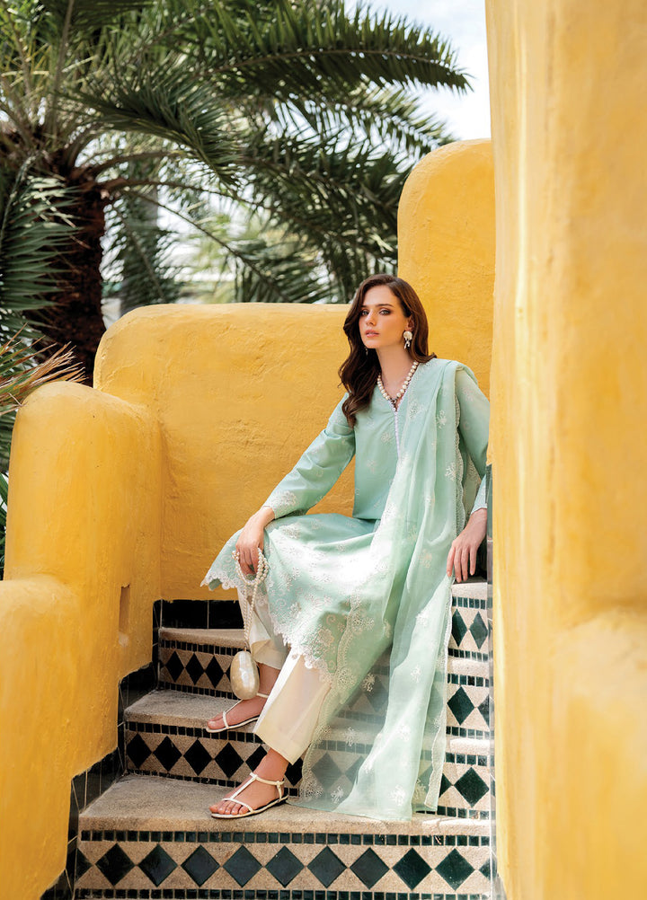 Xenia Formals Unstitched Embroidered Lawn 3 Piece Suit XE26ULS D-02 Daye - Summer Collection