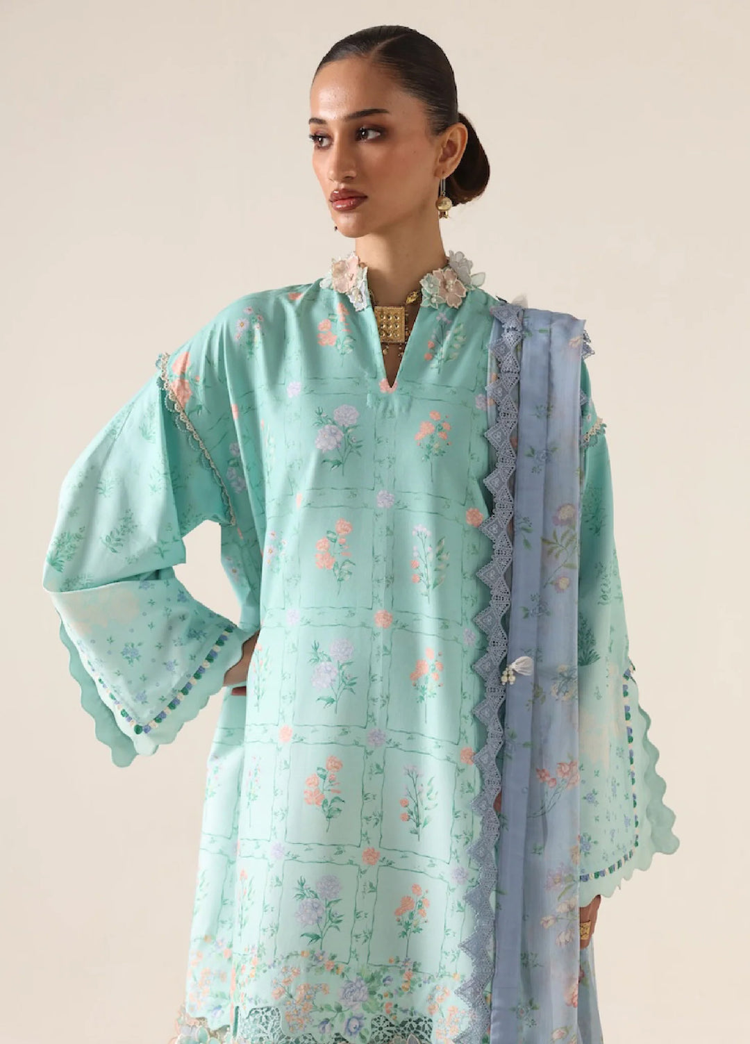 Neoma Prints by Republic Unstitched Embroidered Lawn 3 Piece Suit RW26UNP RSP-01 - Summer Collection