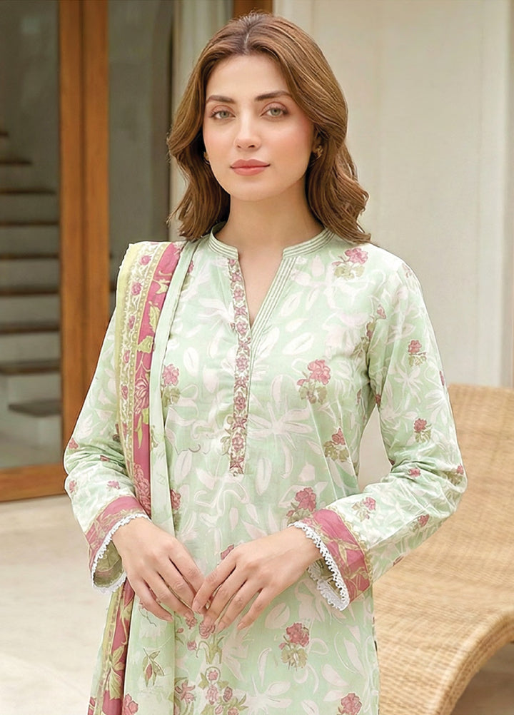Summer Prints by Lakhany Unstitched Printed Lawn 3 Piece Suit LSM26USP LG-SG-0114 - Summer Collection