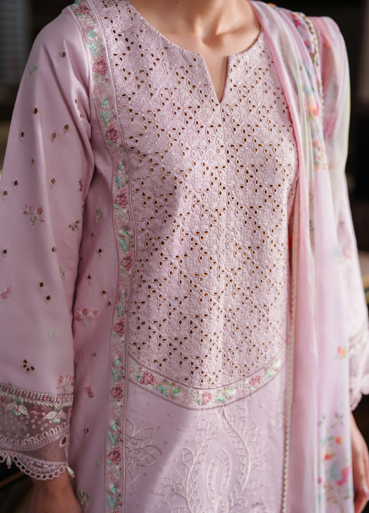 Symphony by Neeshay Unstitched Embroidered Luxury Lawn 3 Piece Suit NSH26US D-6 Kysa - Summer Collection