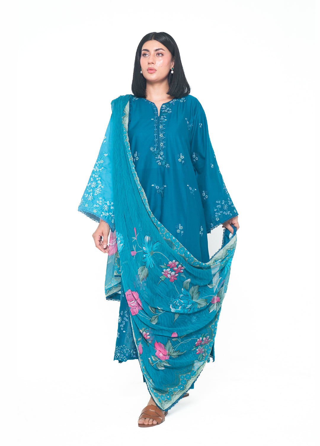 Zyna RTW Embroidered Lawn 3 Piece Suit ZY26ULS ORIA - Summer Collection