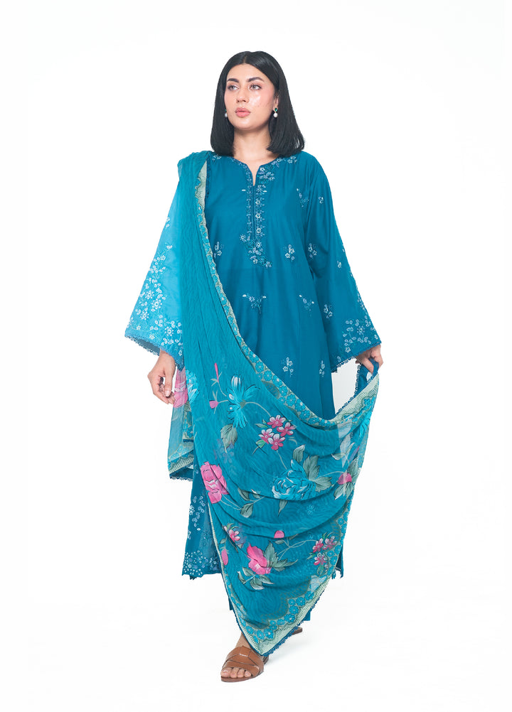 Zyna RTW Embroidered Lawn 3 Piece Suit ZY26ULS ORIA - Summer Collection