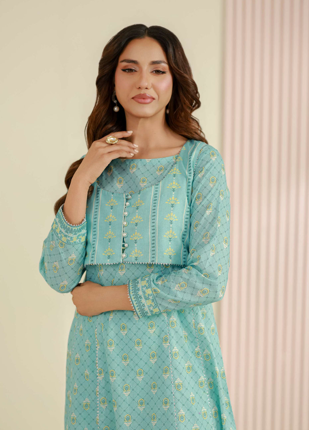 Zellbury Unstitched Printed Lawn 2 Piece Suit ZB26UC WUS26X20996 - Casual Collection