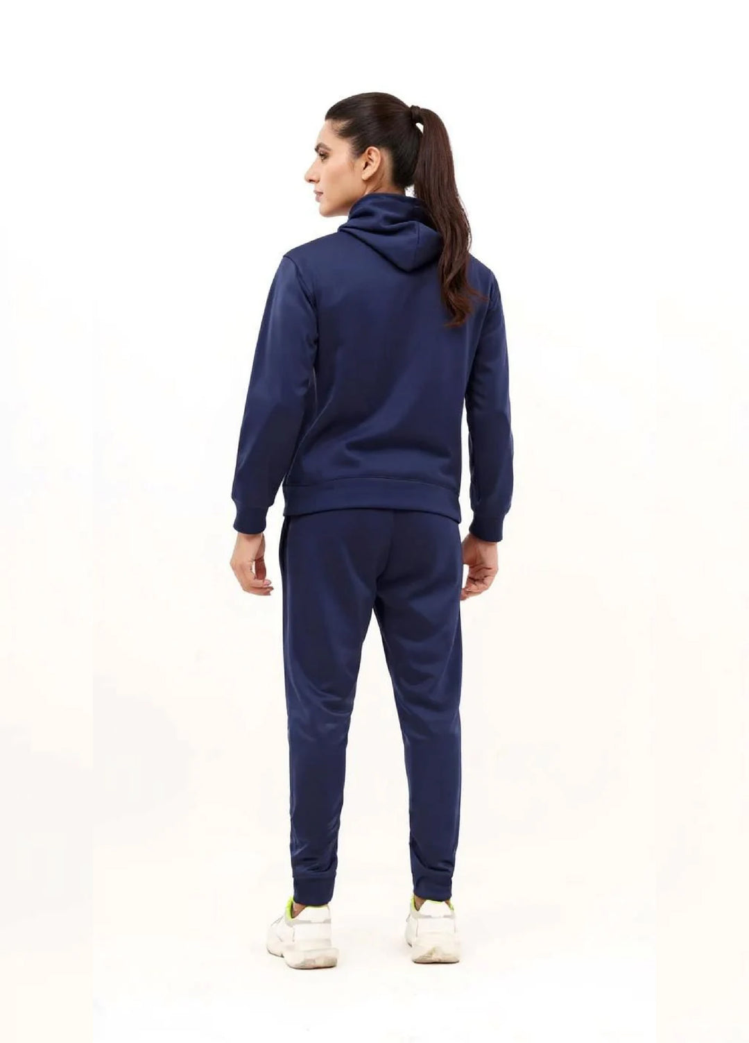 IQ Exclusive Women Winter Track Suit W-Navy Bliss Hoodie Tracksuit