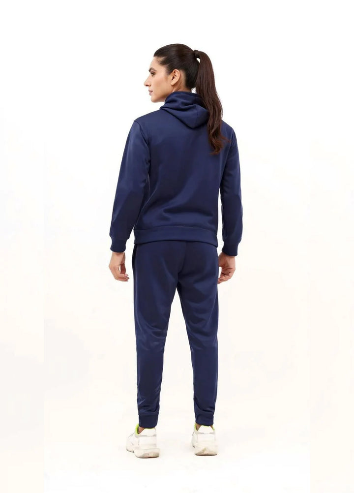 IQ Exclusive Women Winter Track Suit W-Navy Bliss Hoodie Tracksuit